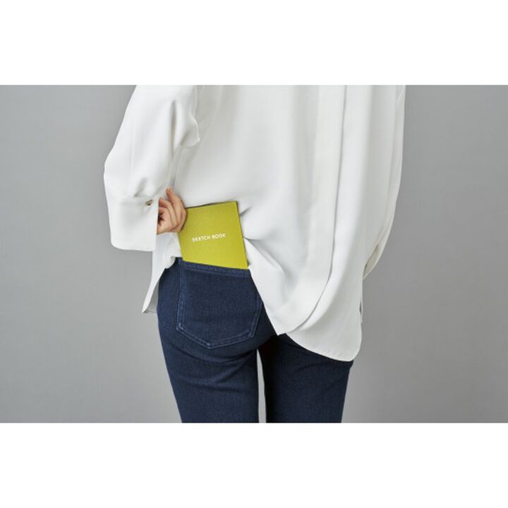 Stílabók með rúðustrikuðum síðum - Kokuyo Sketch Book (Sulphur Yellow)