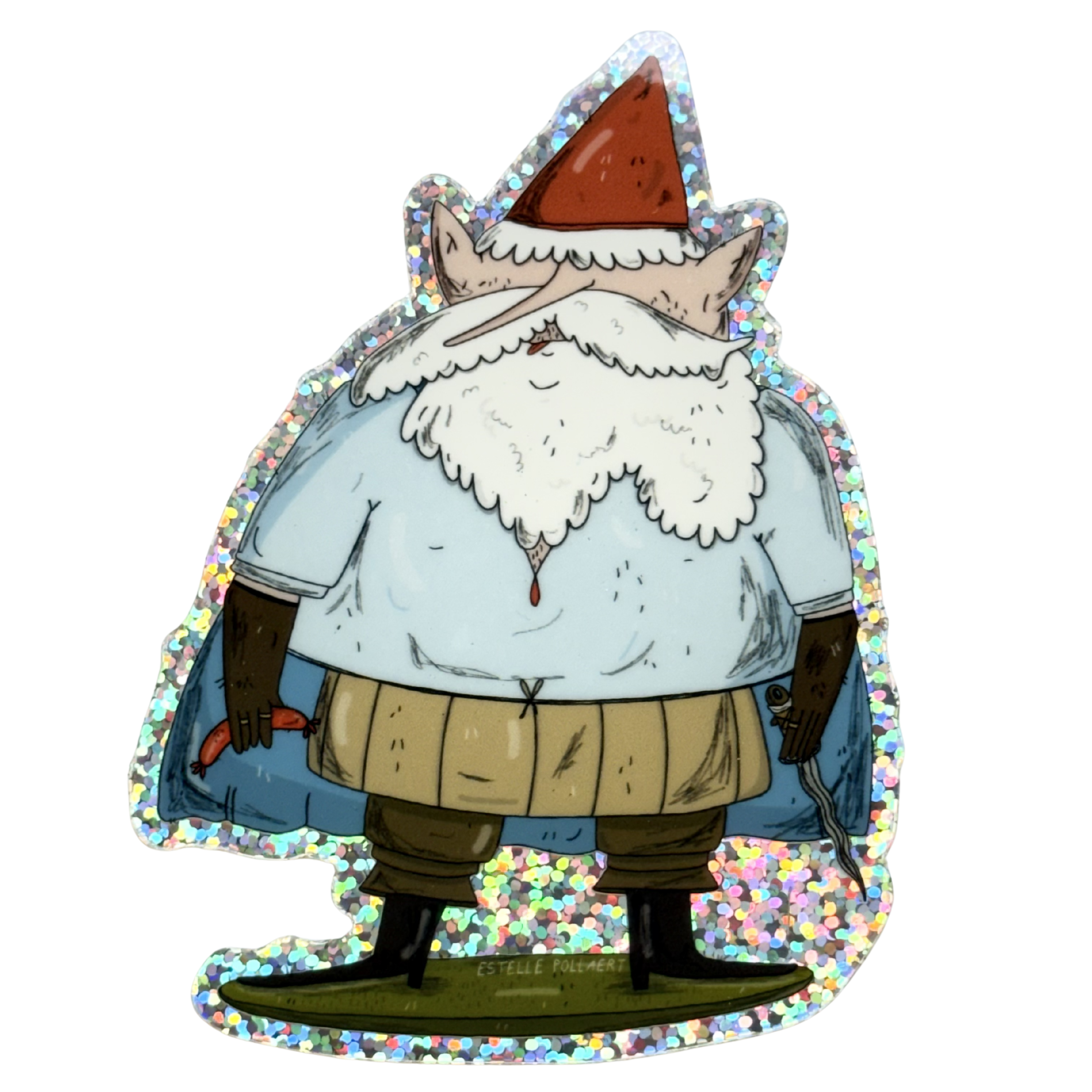 Estelle Pollaert límmiði - gnome