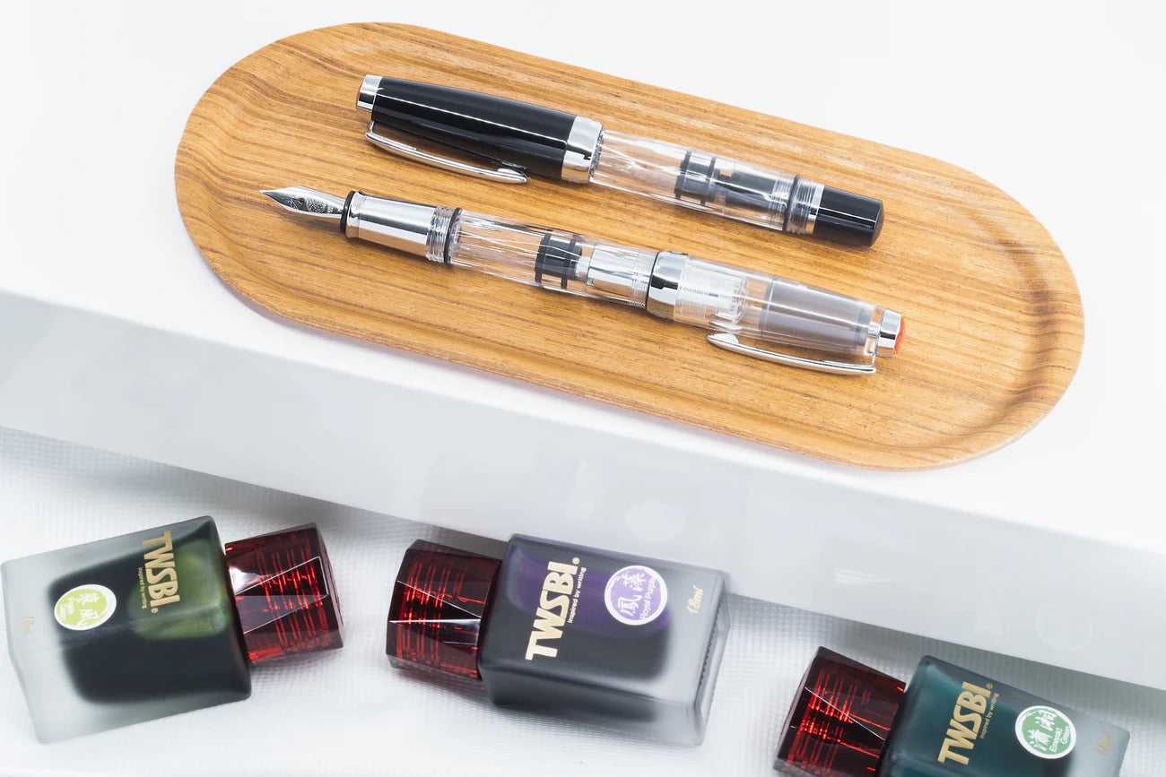 TWSBI DIAMOND MINI CLEAR FOUNTAIN PEN - EF/F/M