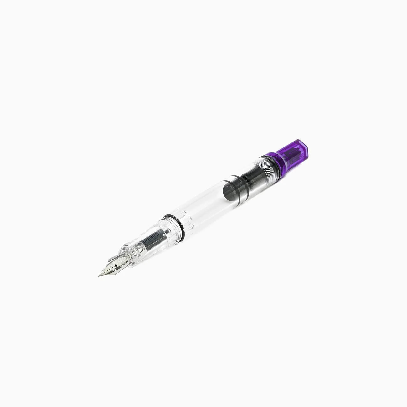 TWSBI ECO TRANSPARENT PURPLE FOUNTAIN PEN - EF/F/M