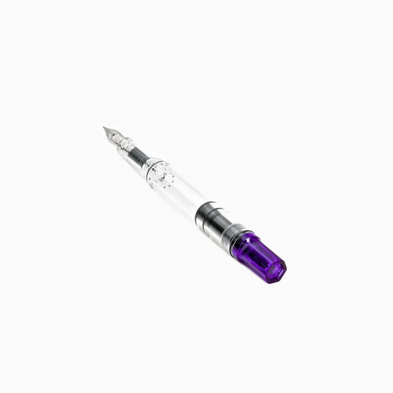 TWSBI ECO TRANSPARENT PURPLE FOUNTAIN PEN - EF/F/M