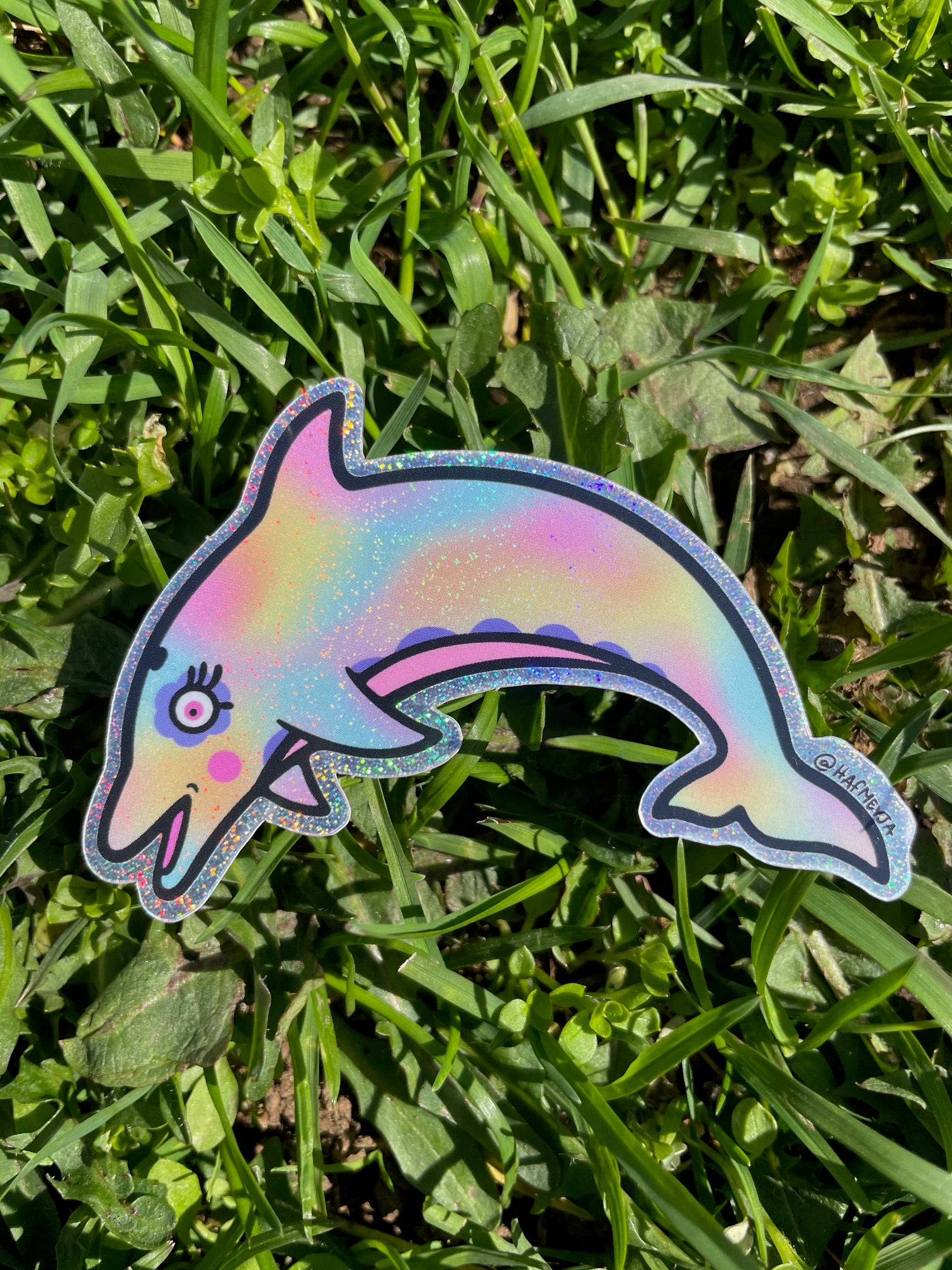 Hafmeyja stickers - Dreamy Dolphin
