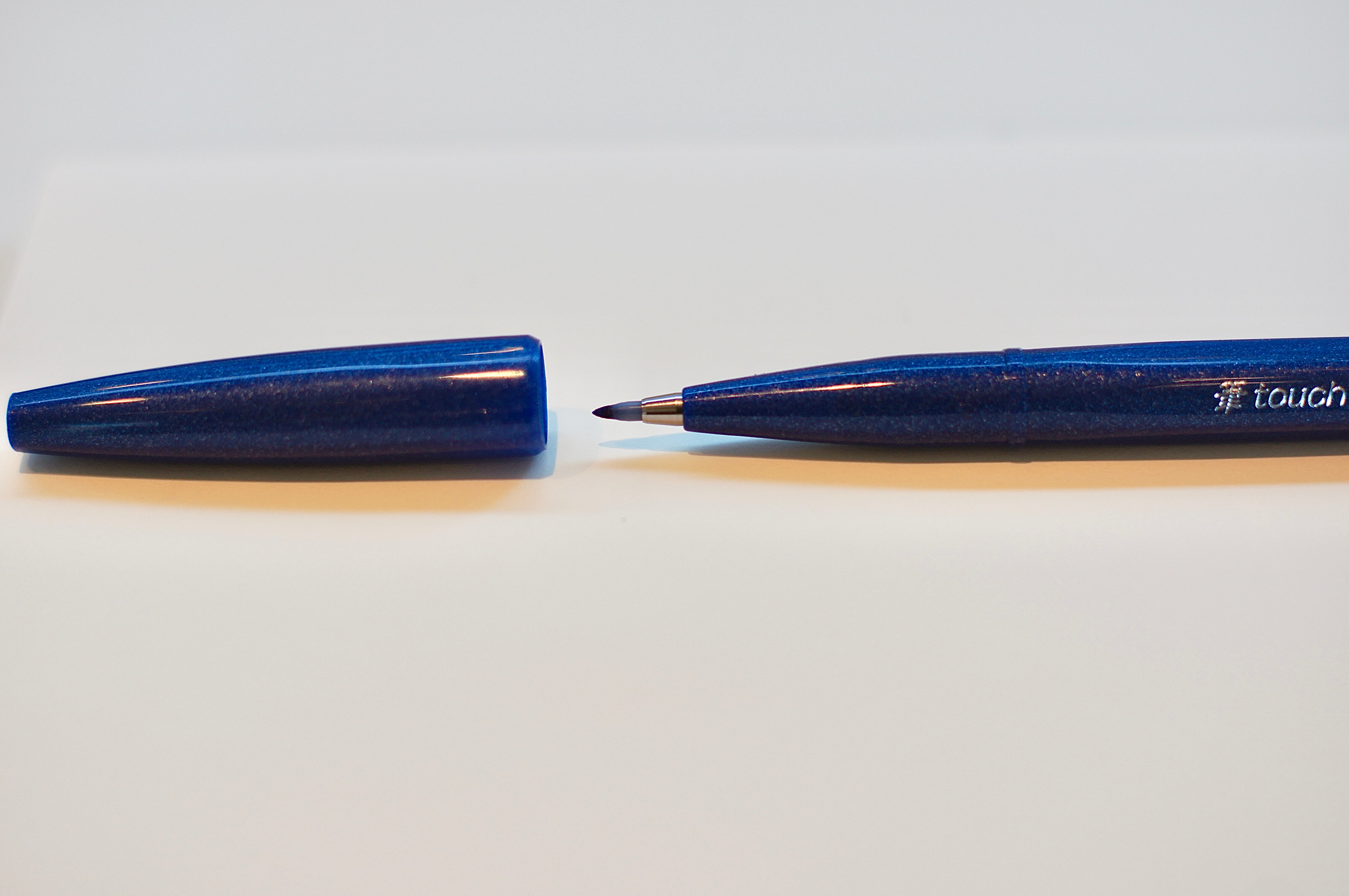 Pentel Fude Touch Brush Sign Pen - margir litir