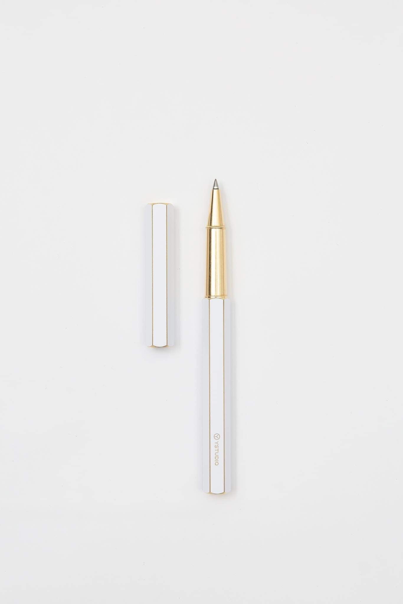 Classic Revolve-Rollerball Pen (White)