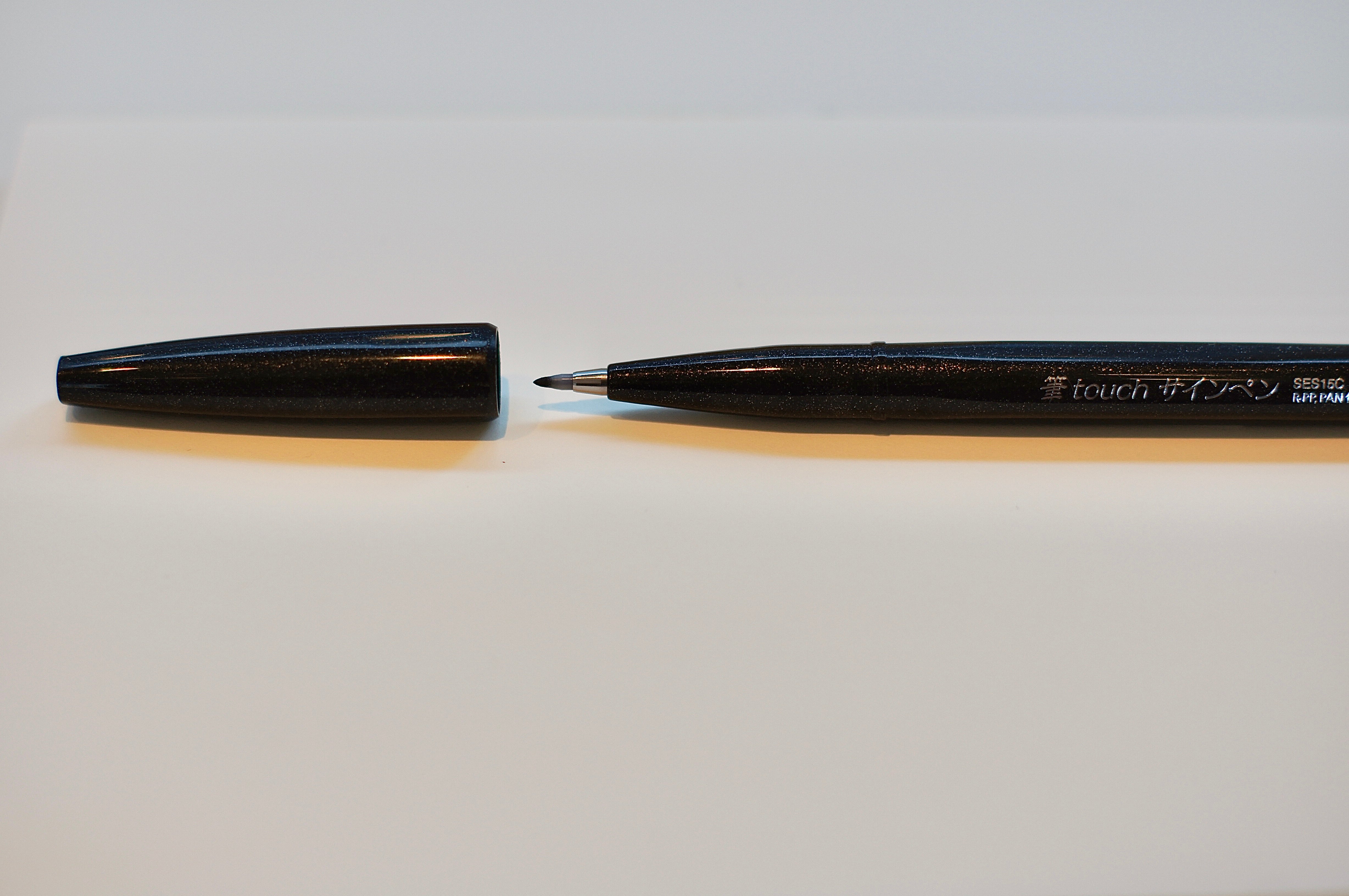 Pentel Fude Touch Brush Sign Pen - margir litir
