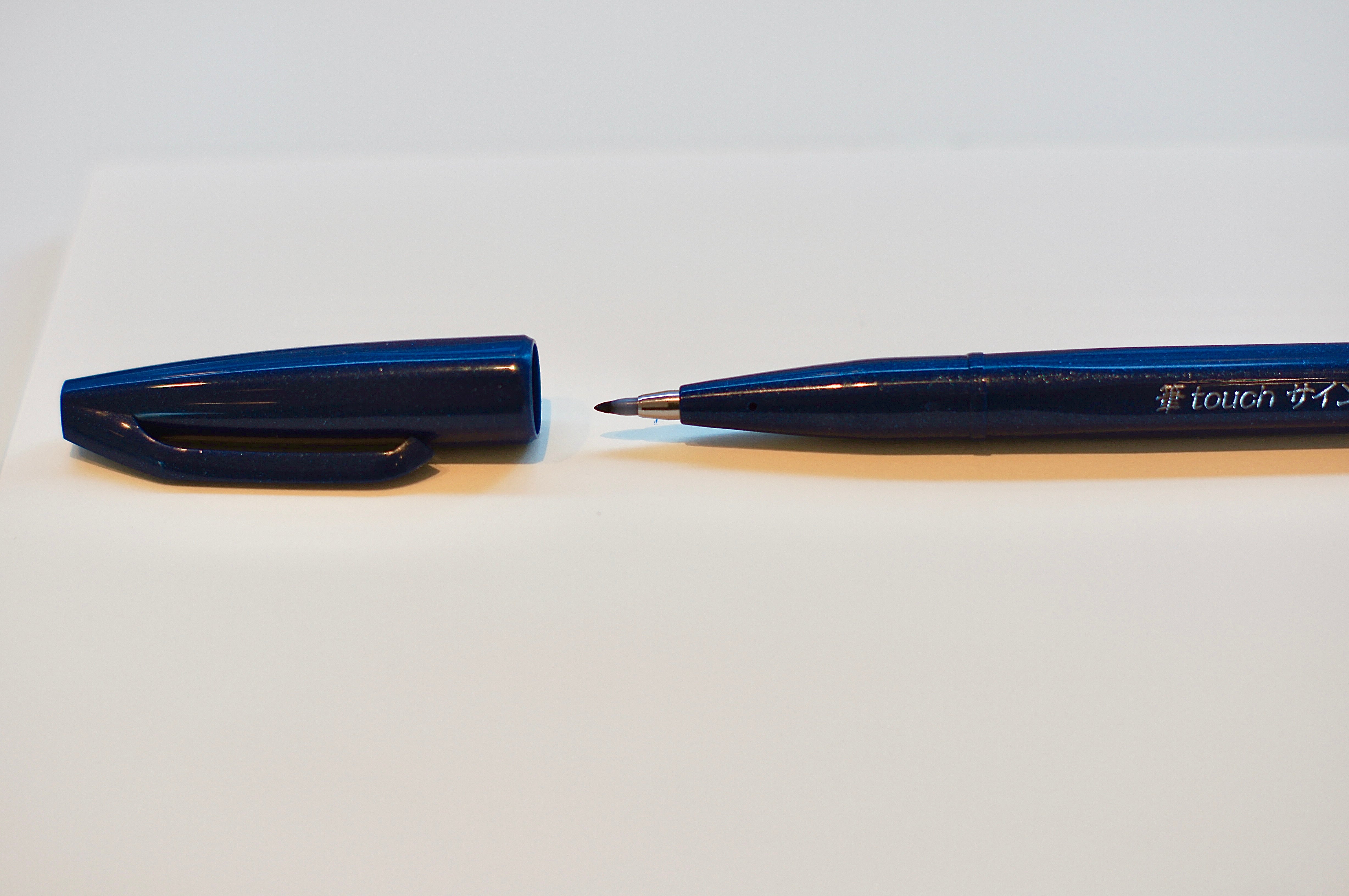 Pentel Fude Touch Brush Sign Pen - margir litir