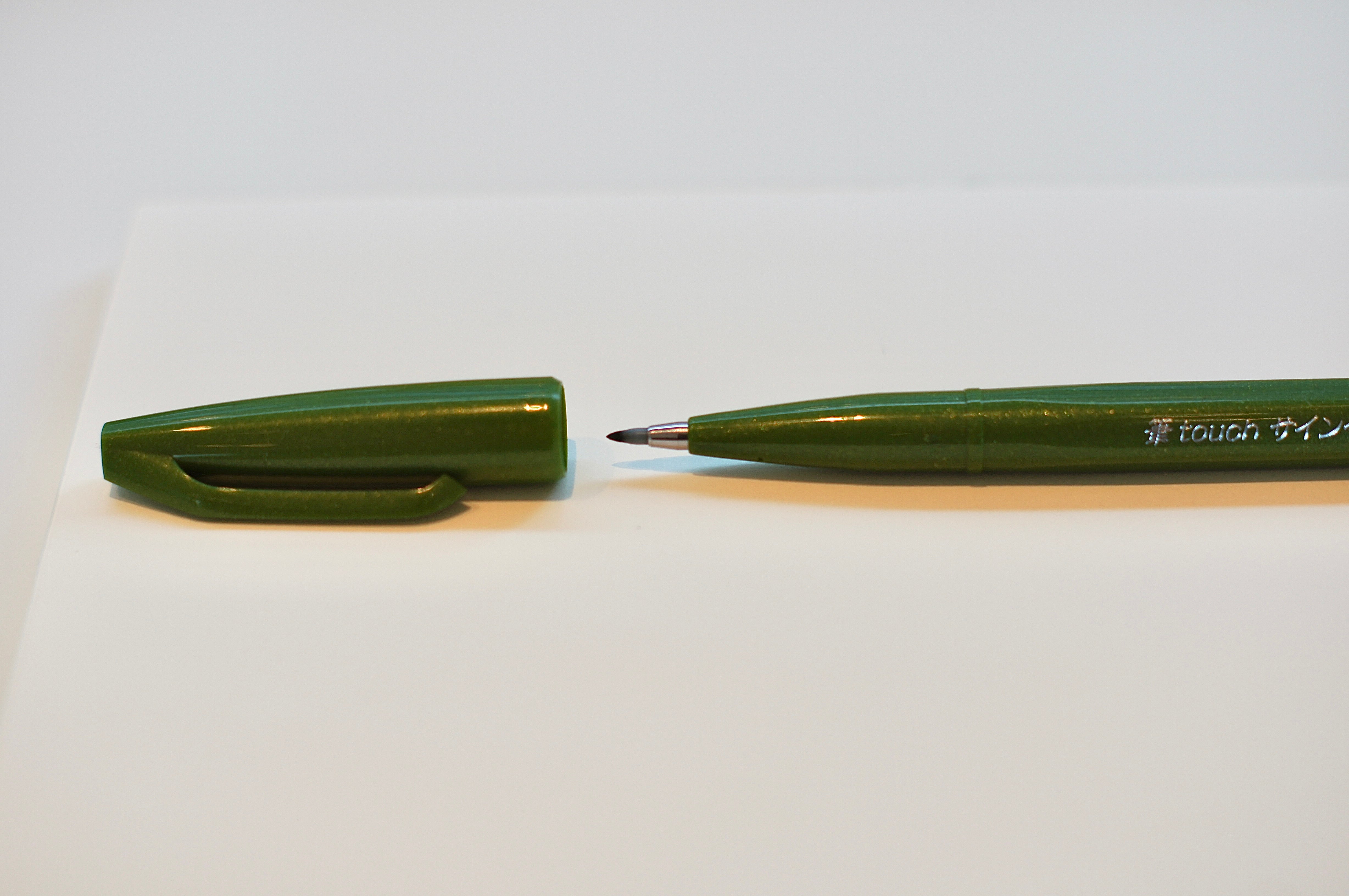 Pentel Fude Touch Brush Sign Pen - margir litir