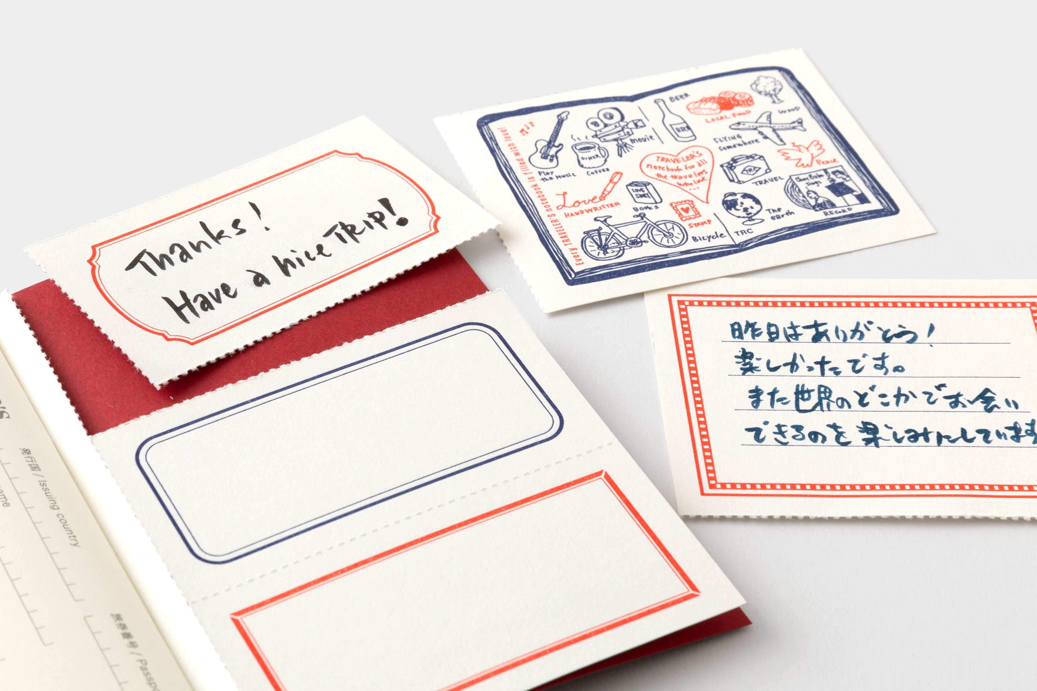 TRAVELER’S notebook Limited Refill Passport Size LOVE & TRIP