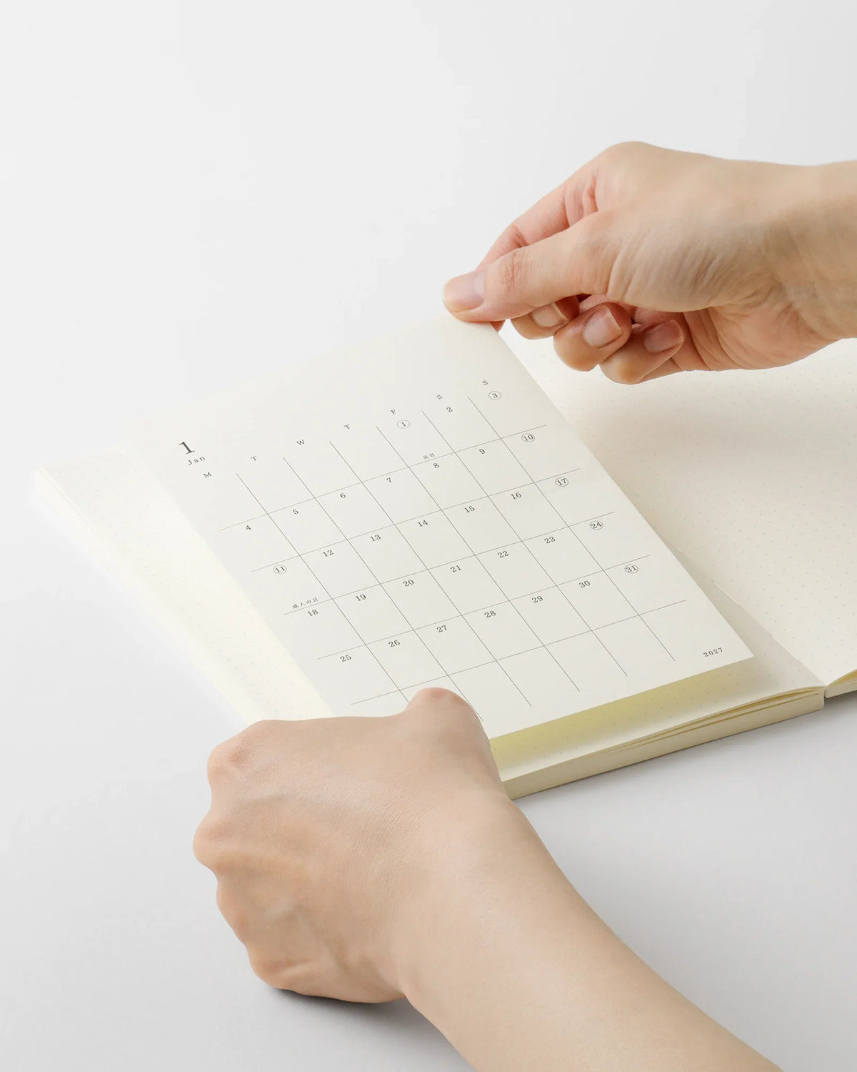 MD Diary Sticker L 2027
