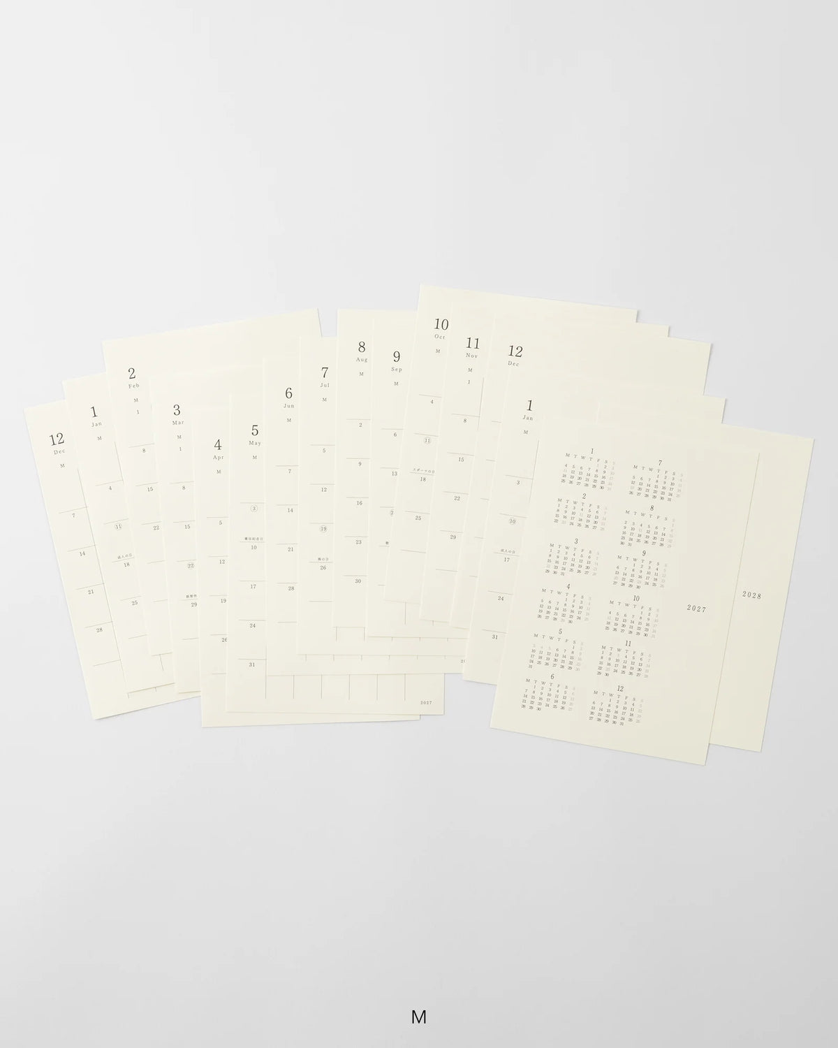MD Diary Sticker M 2027