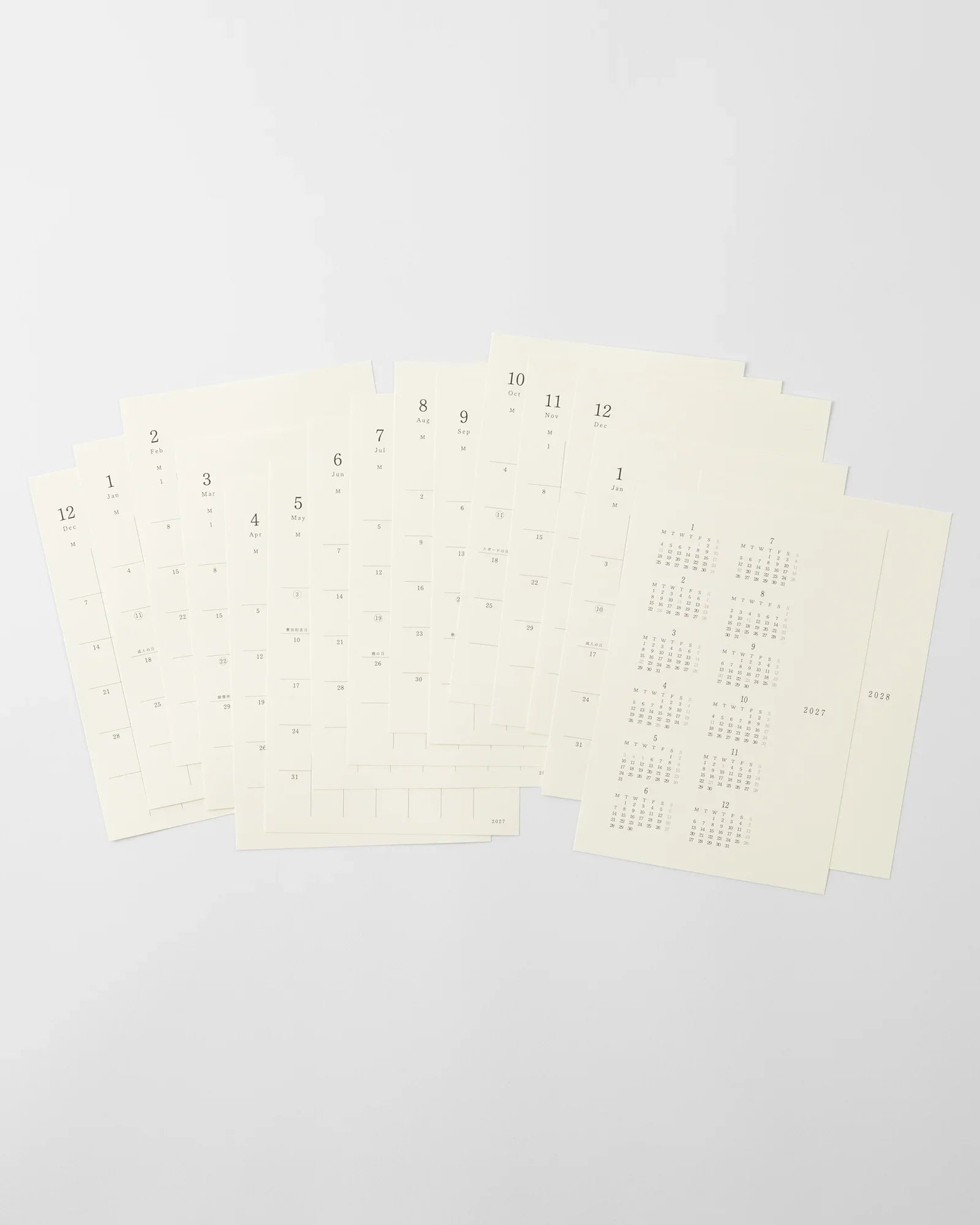 MD Diary Sticker L 2027