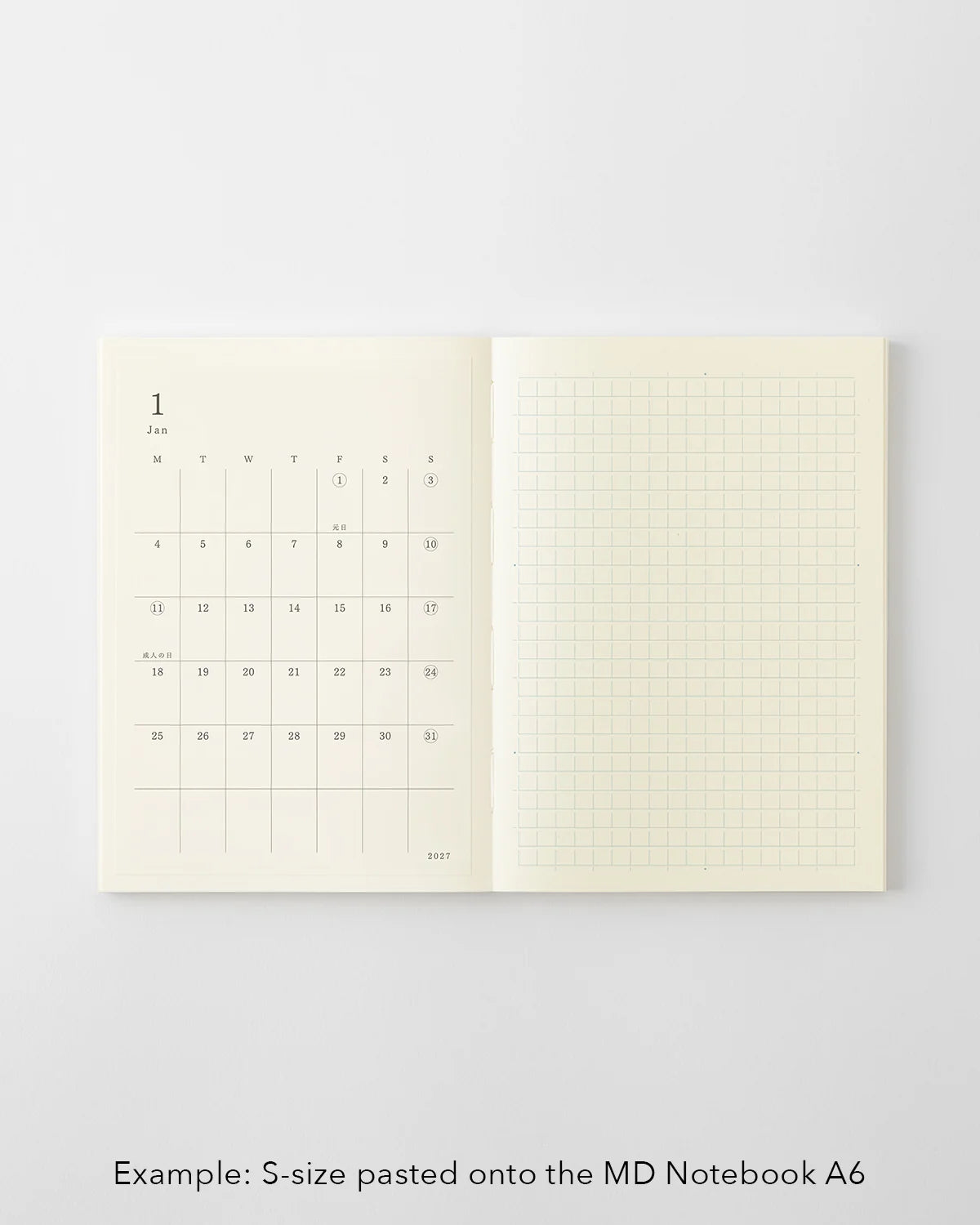 MD Diary Sticker S 2027