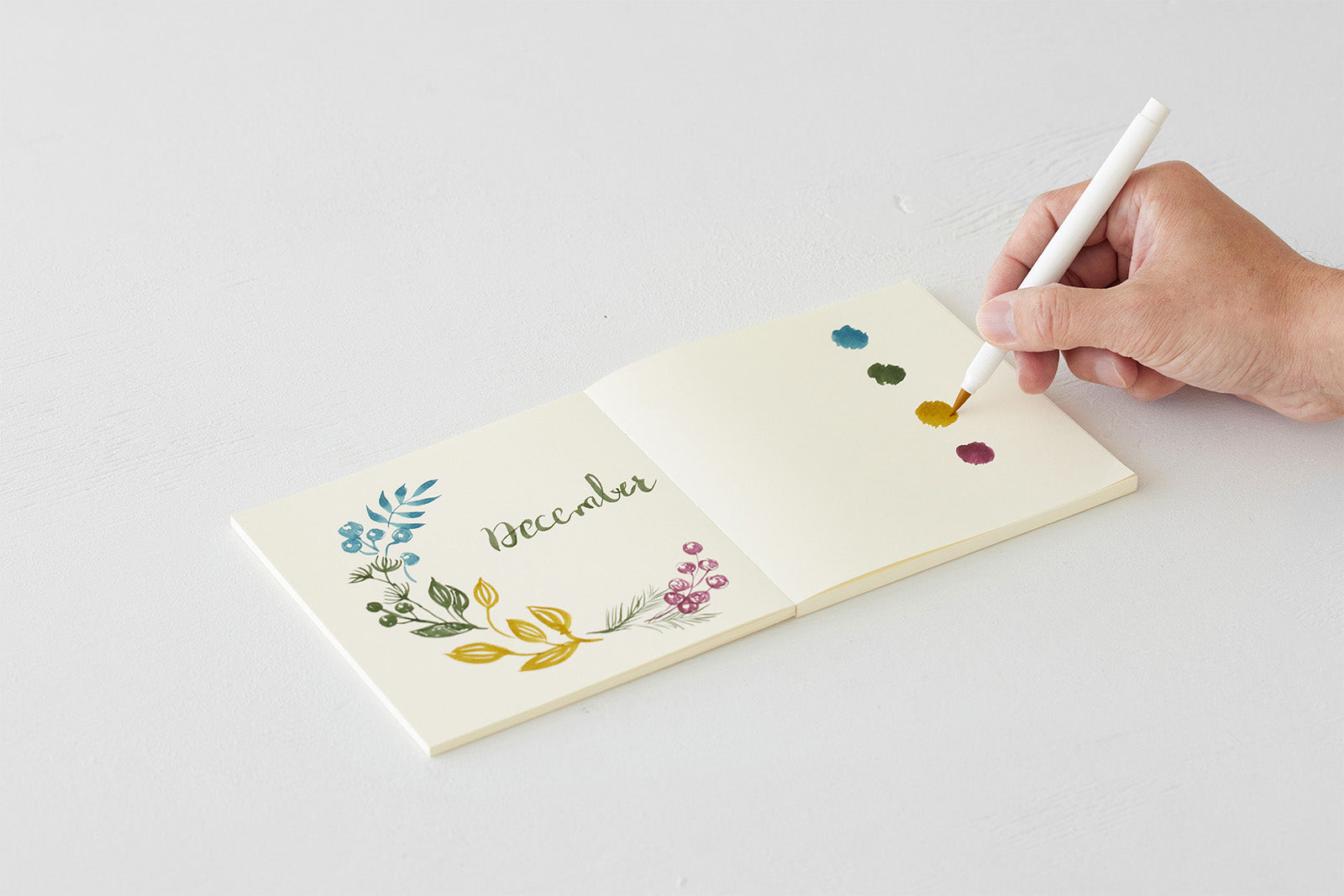 MD Notebook A5 Square Thick Blank