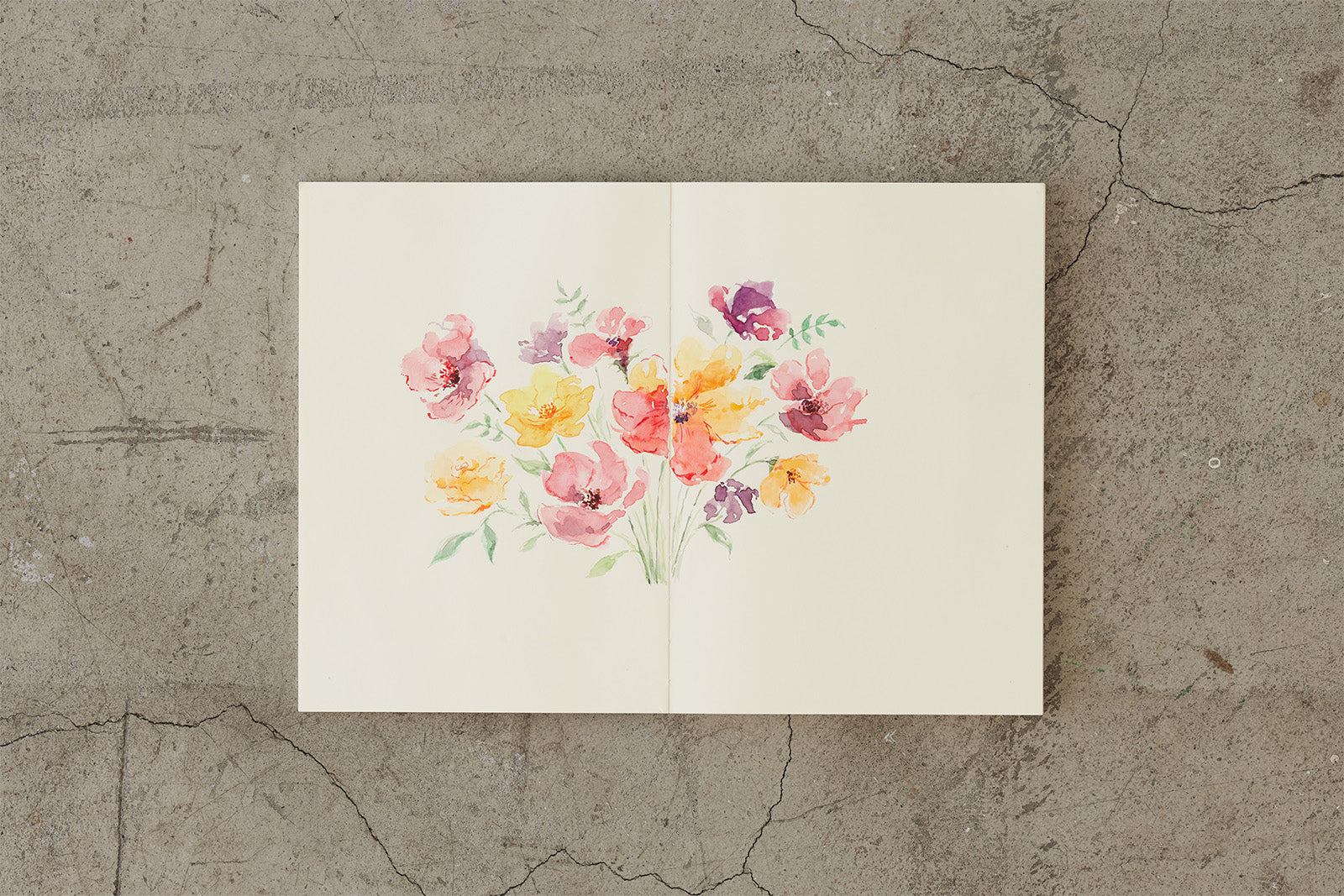 MD Notebook A5 Square Thick Blank