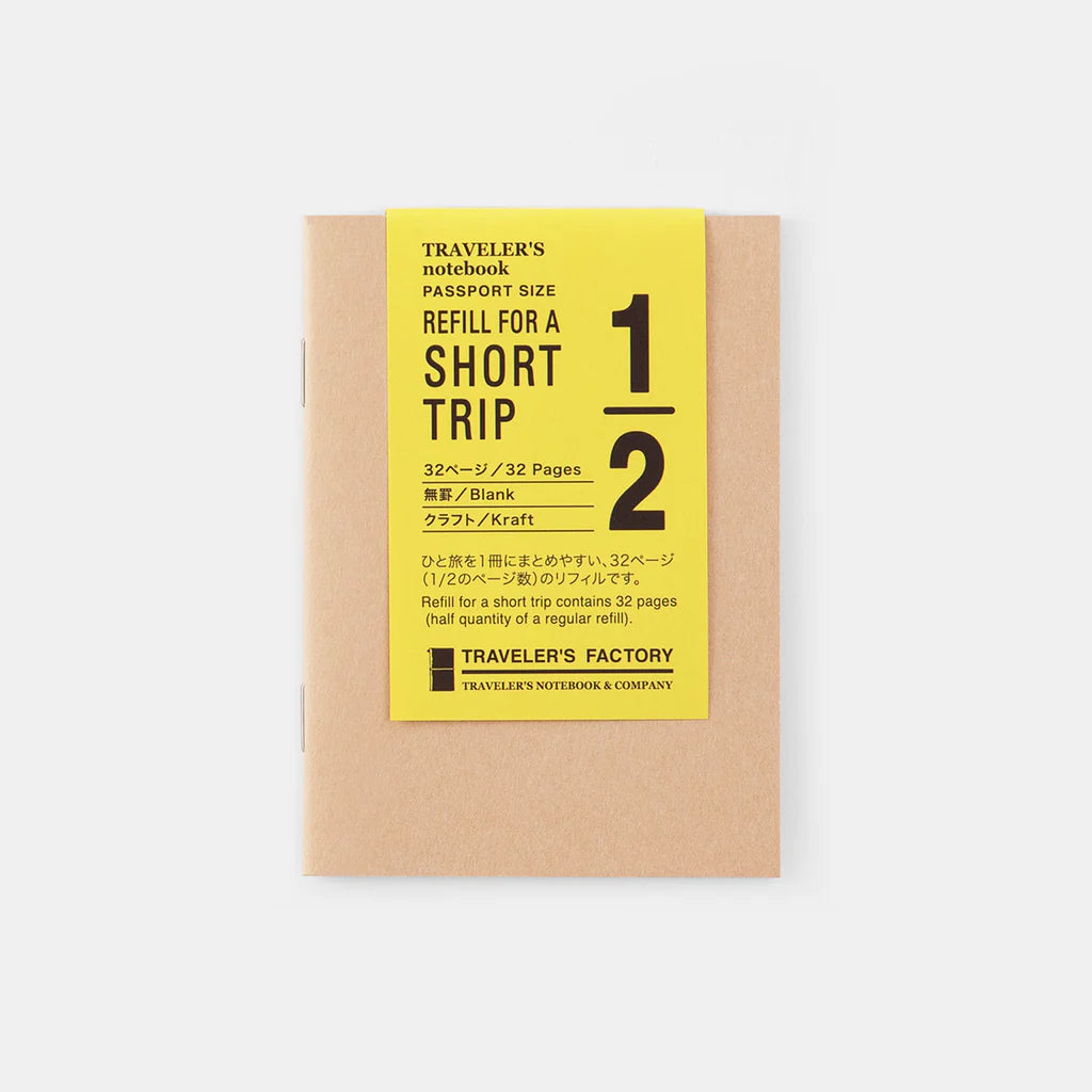 TF Passport size Refill Short Trip Kraft