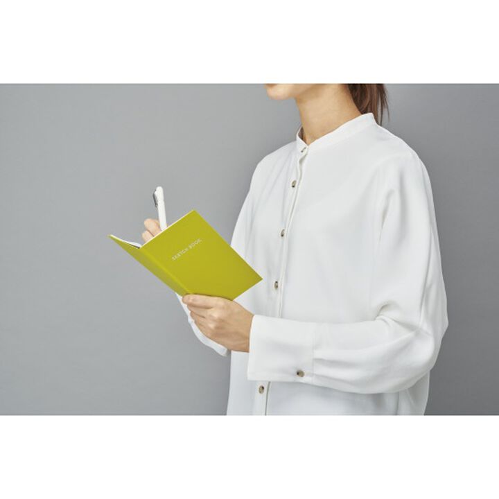 Stílabók með rúðustrikuðum síðum - Kokuyo Sketch Book (Sulphur Yellow)