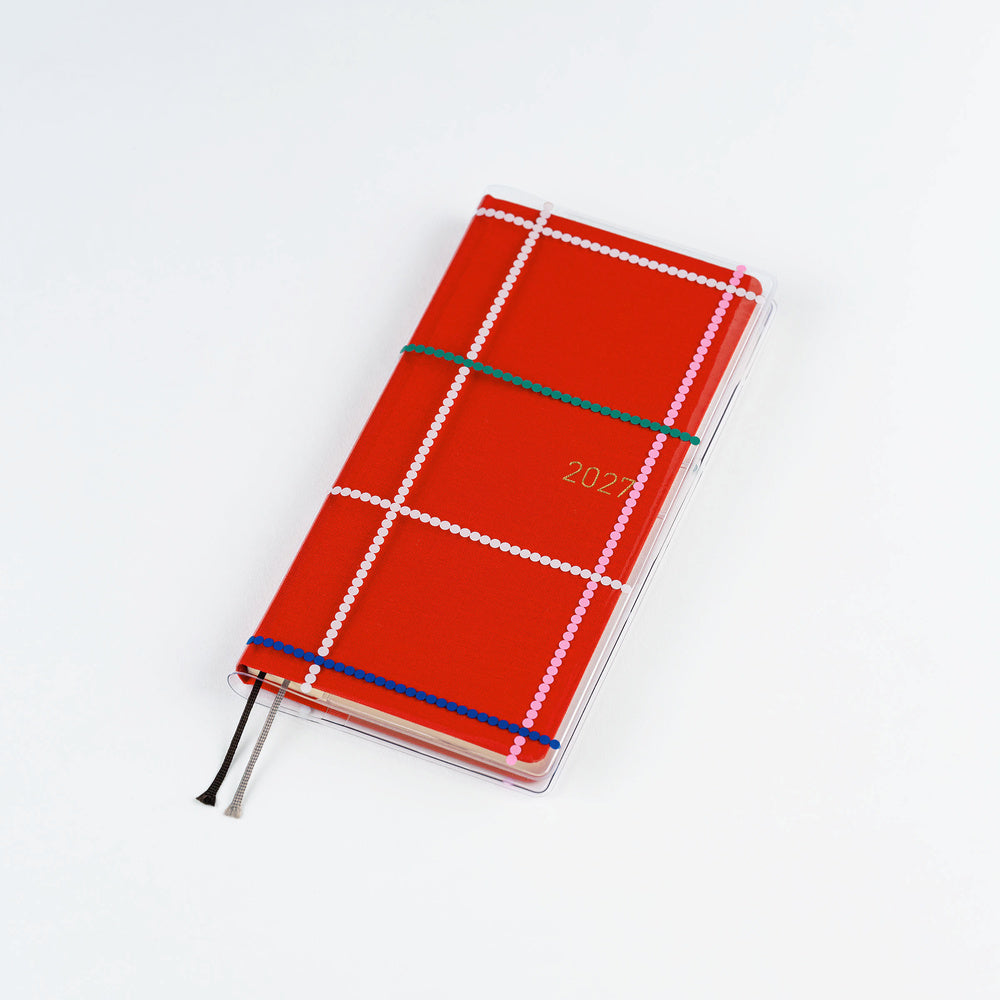 Yoshie Watanabe: Clear Cover for Weeks (Dotted Plaid)