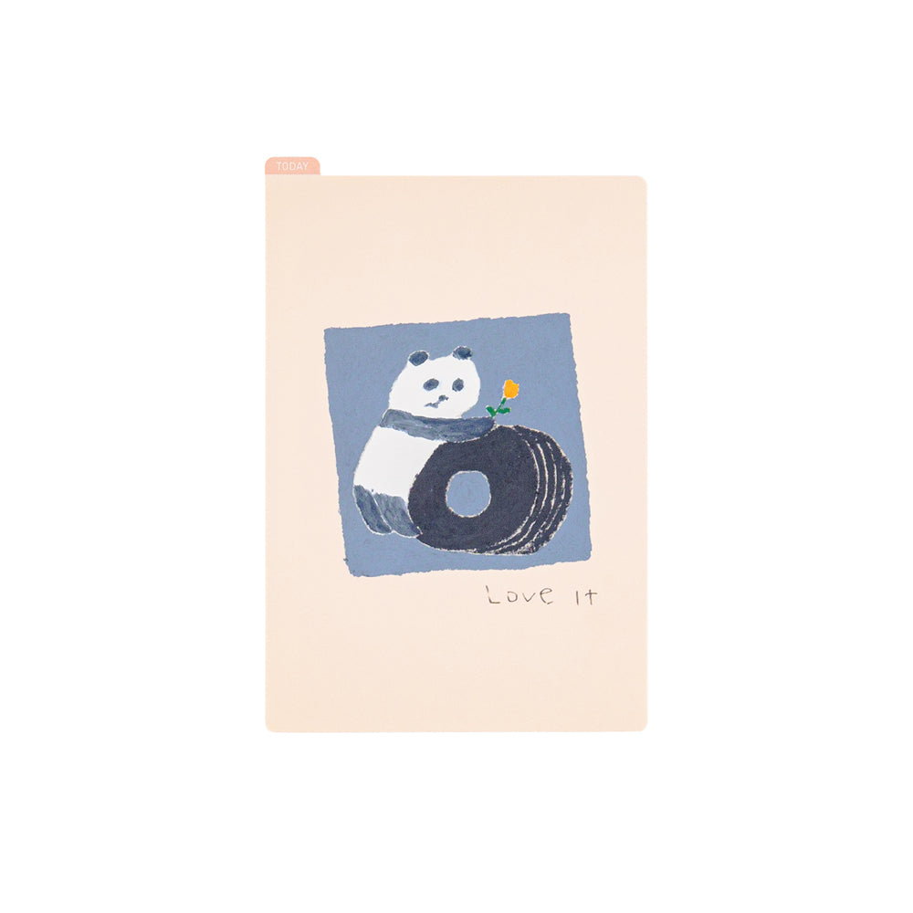 Jin Kitamura: Hobonichi Pencil Board for A6 Size (Love it (Panda))