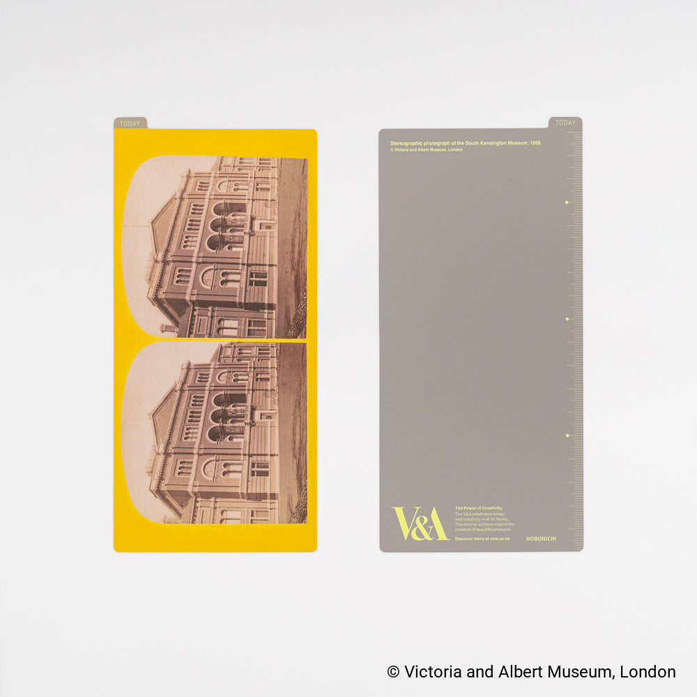 V&A Series: Hobonichi Pencil Board for Weeks (Museum Stereographic Photograph)