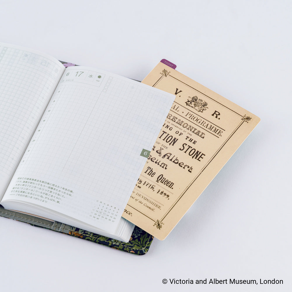 V&A Series: Hobonichi Pencil Board for A6 Size (V&A’s Foundation Stone Programme)