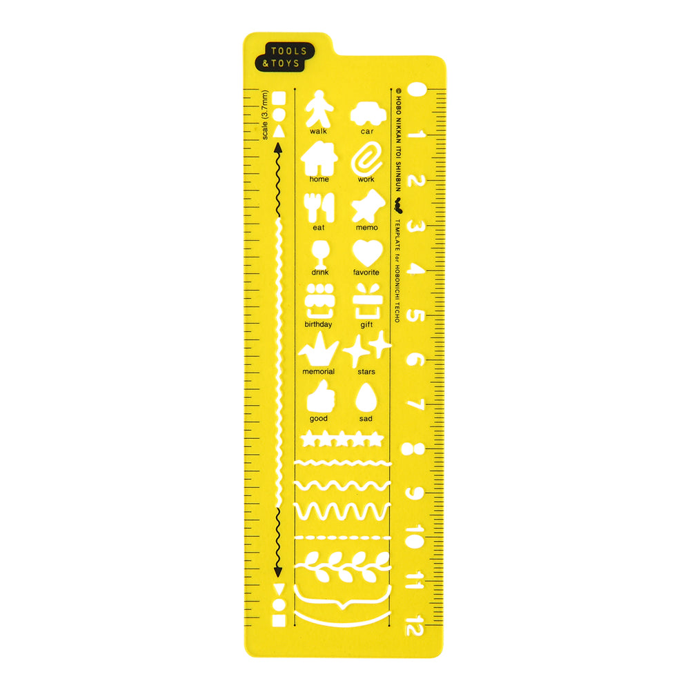 Hobonichi Stencil - Schedule