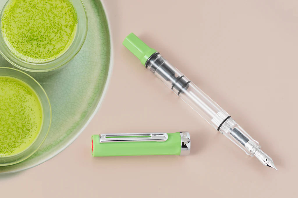 TWSBI ECO MATCHA GREEN FOUNTAIN PEN - EF/F/M/B/1.1. NIB