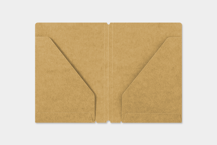 010 Passport Size - Kraft Paper Folder