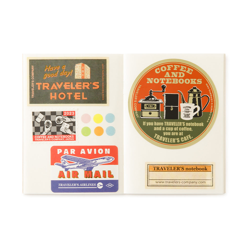 017 Passport Size - Sticker Release Paper