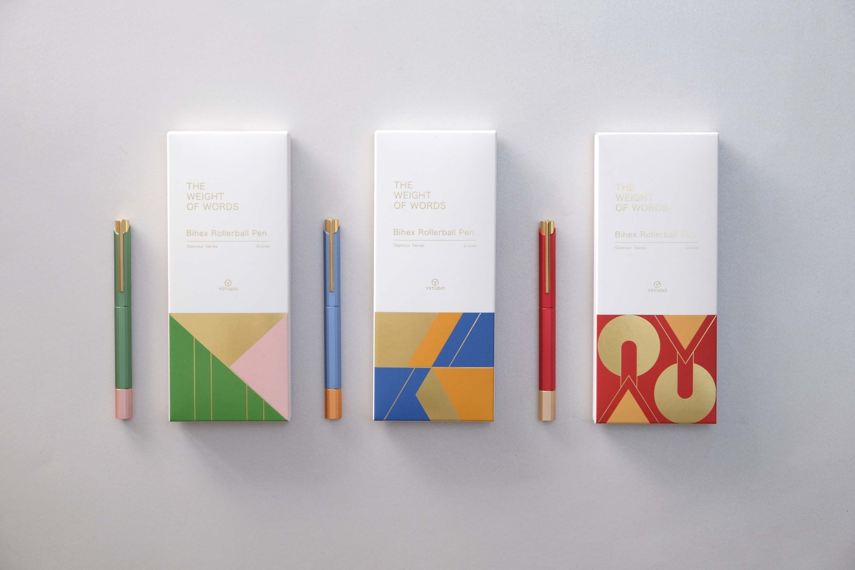 Glamour Evolve-BiHex Rollerball Pen