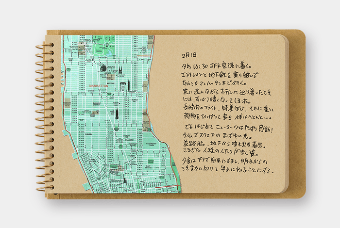 TRC SPIRAL RING NOTEBOOK - B6 - DW Kraft