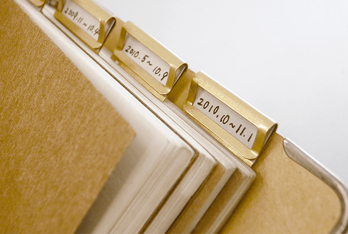 TRC Brass Index Clips