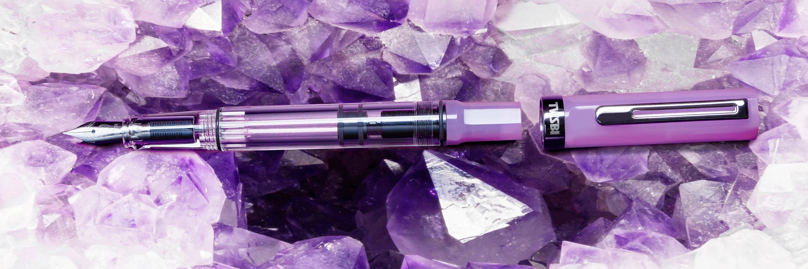 TWSBI ECO GLOW PURPLE FOUNTAIN PEN