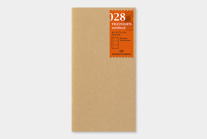 028 Regular Size - Card File