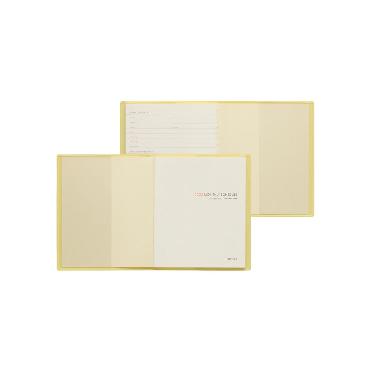 HIGHTIDE Diary Egg Toast Square Mint