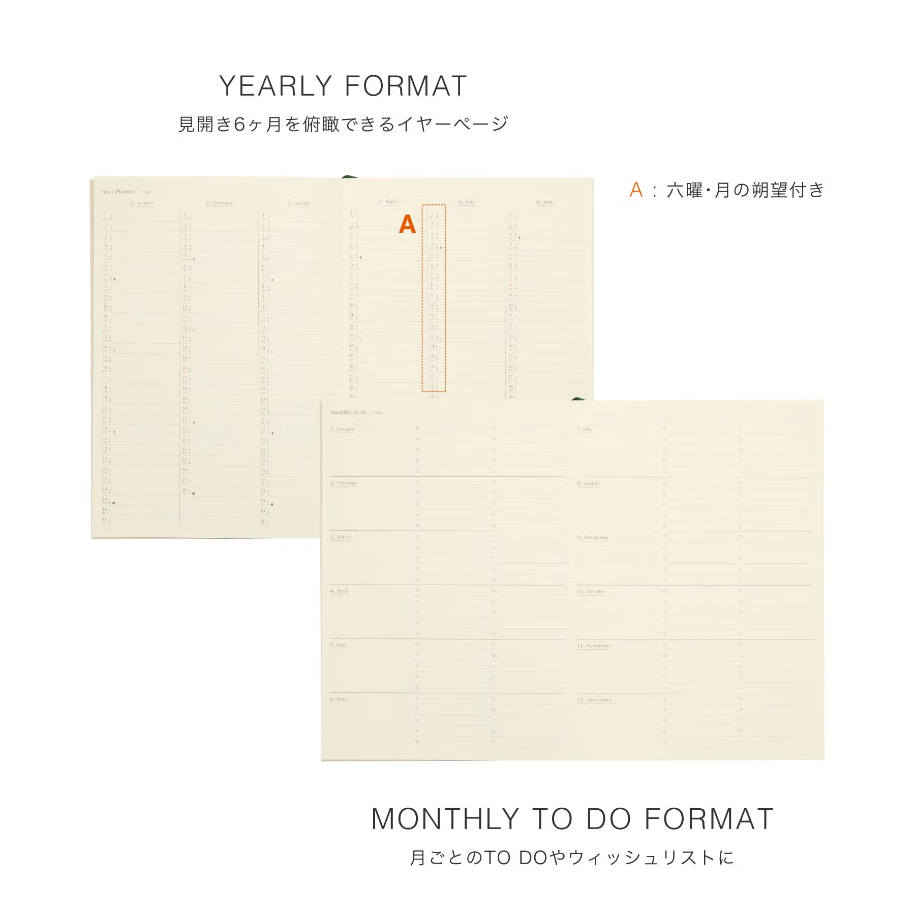 HIGHTIDE Diary Scenery A5 Green