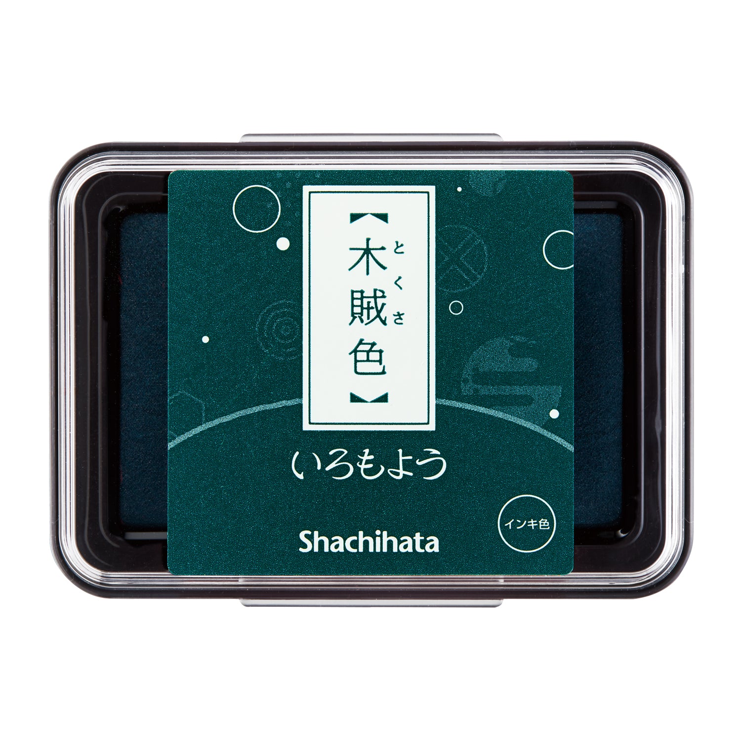 Shachihata stimpilpúði (stærri) - eski 木賊色