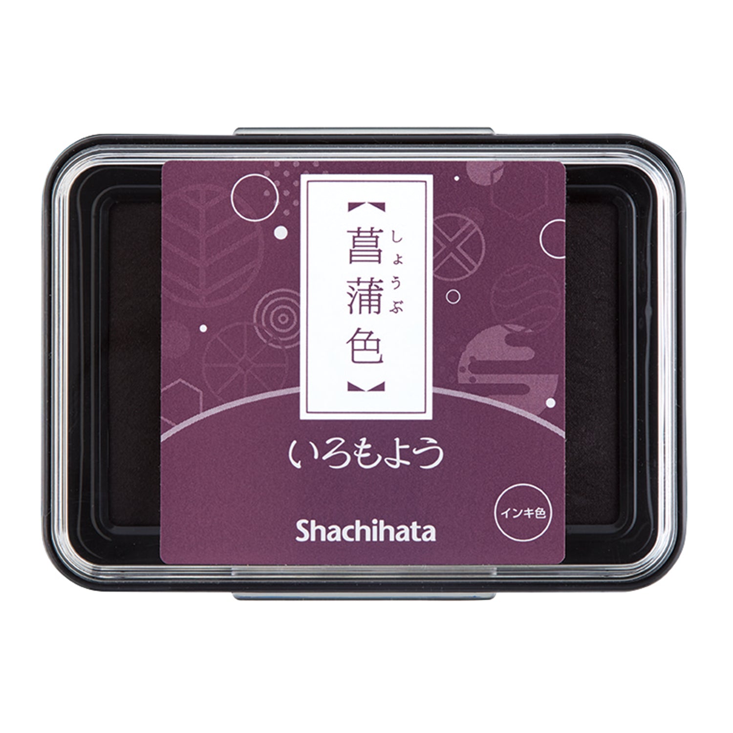 Shachihata stimpilpúði (stærri) - japönsk sverðlilja 菖蒲色