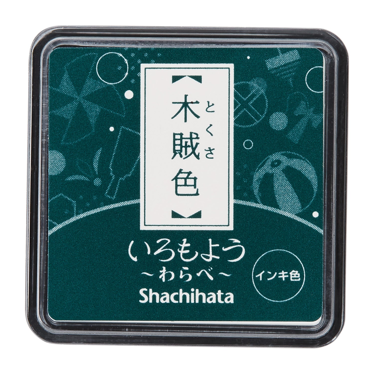 Shachihata stimpilpúði (minni) - eski 木賊色