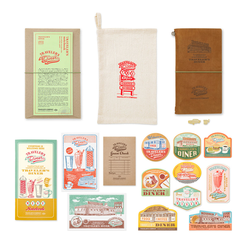 TRAVELER’S notebook Limited Set TRAVELER’S DINER