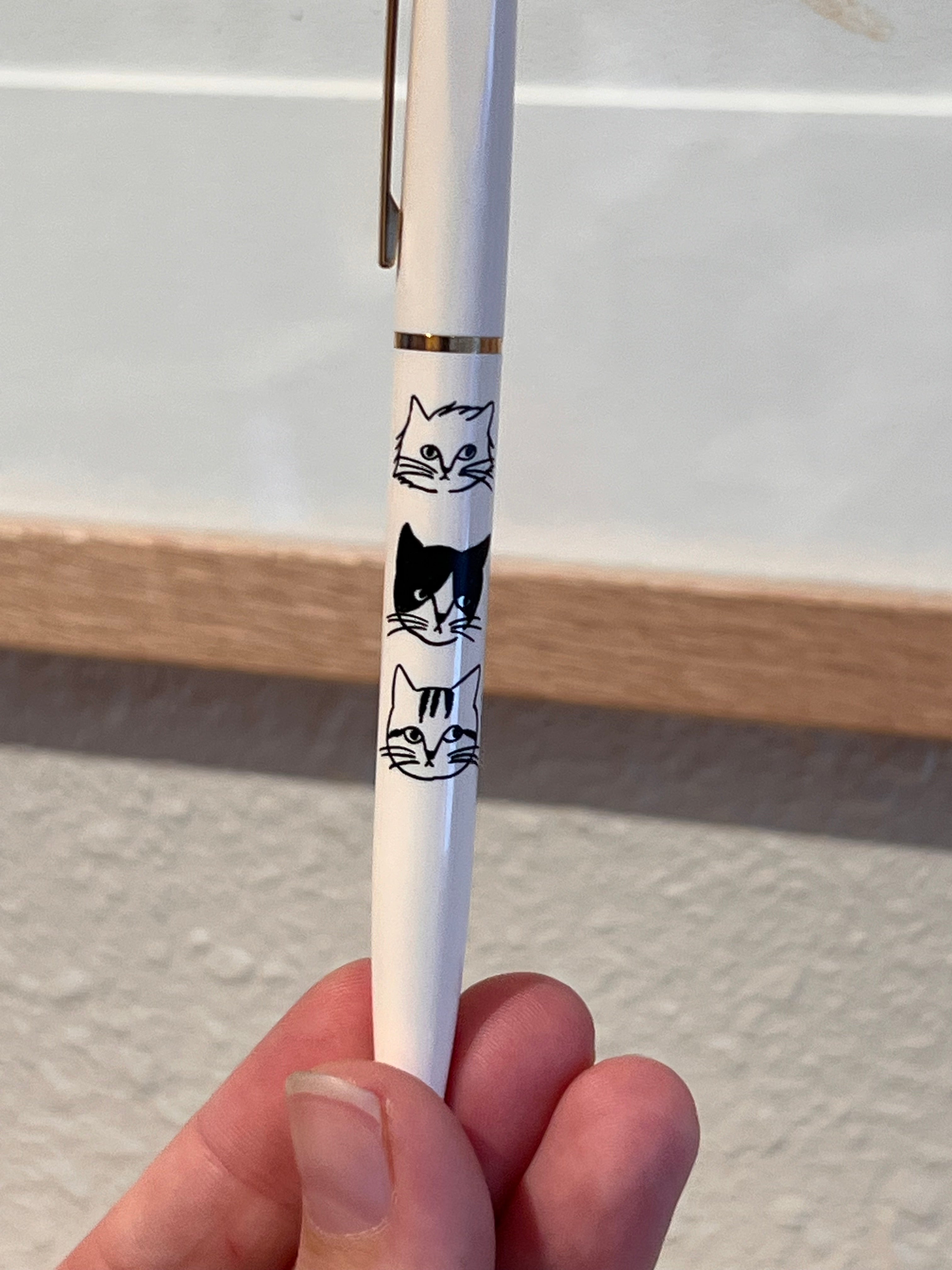 Kúlupenni með kisu 0.5mm