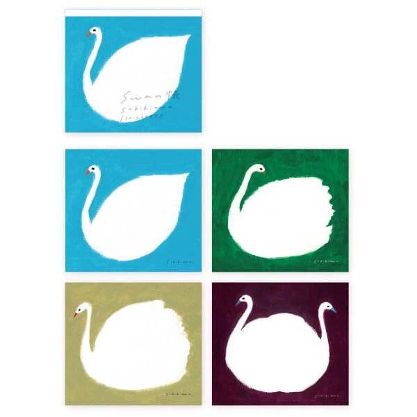 Cozyca minnisblokk - svanir