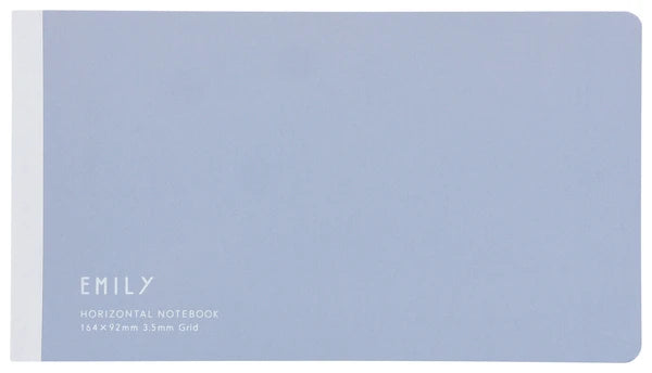EMILy ílöng glósubók - blágrá