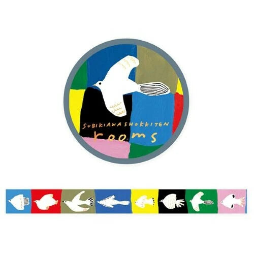 Cozyca skrautlímband (20mm x 5m) - fuglar