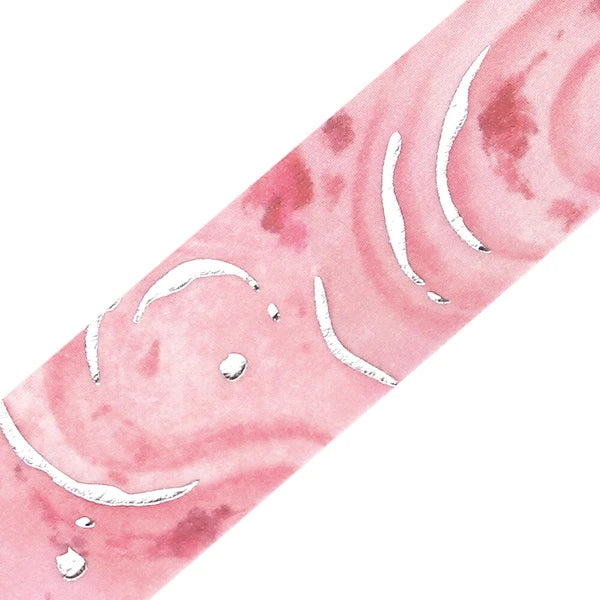 Skrautlímband (15mm x 5m) - jarðarberjaís