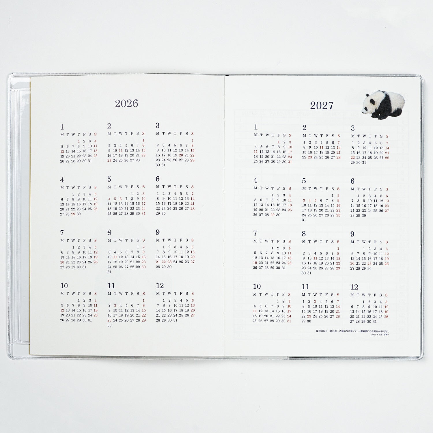 2026 pöndudagbók (B6)