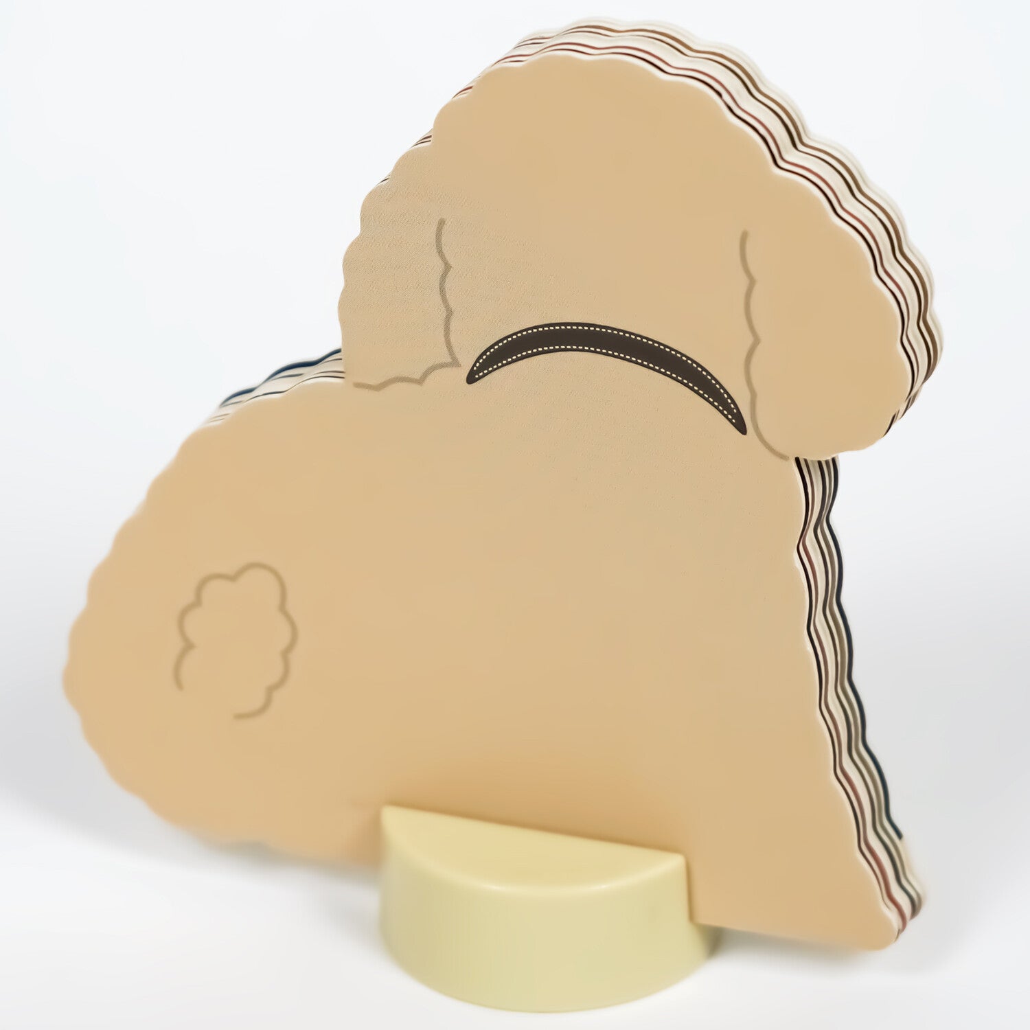 Borðdagatal 2026 - púðluhundur