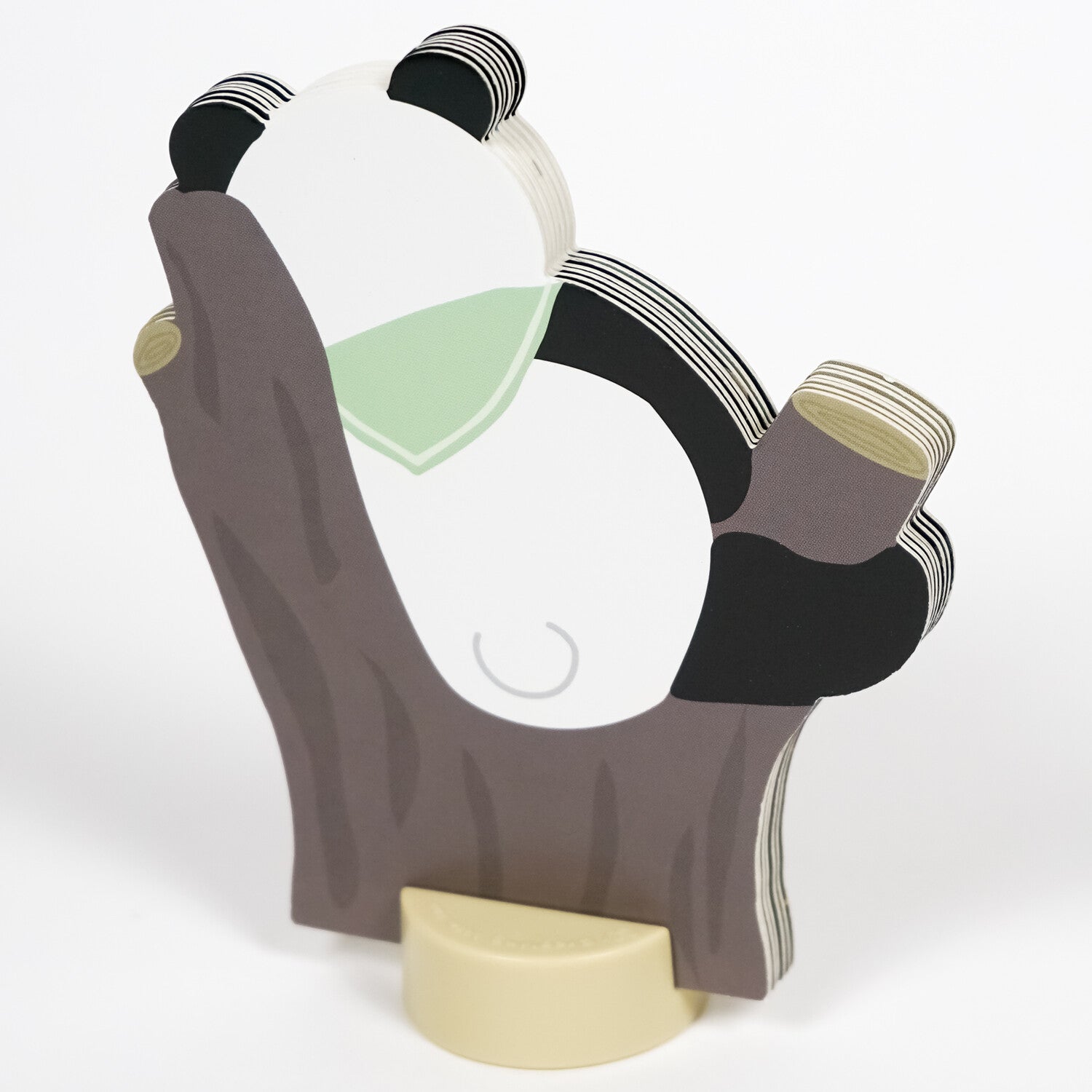 Borðdagatal 2026 - liggjandi panda