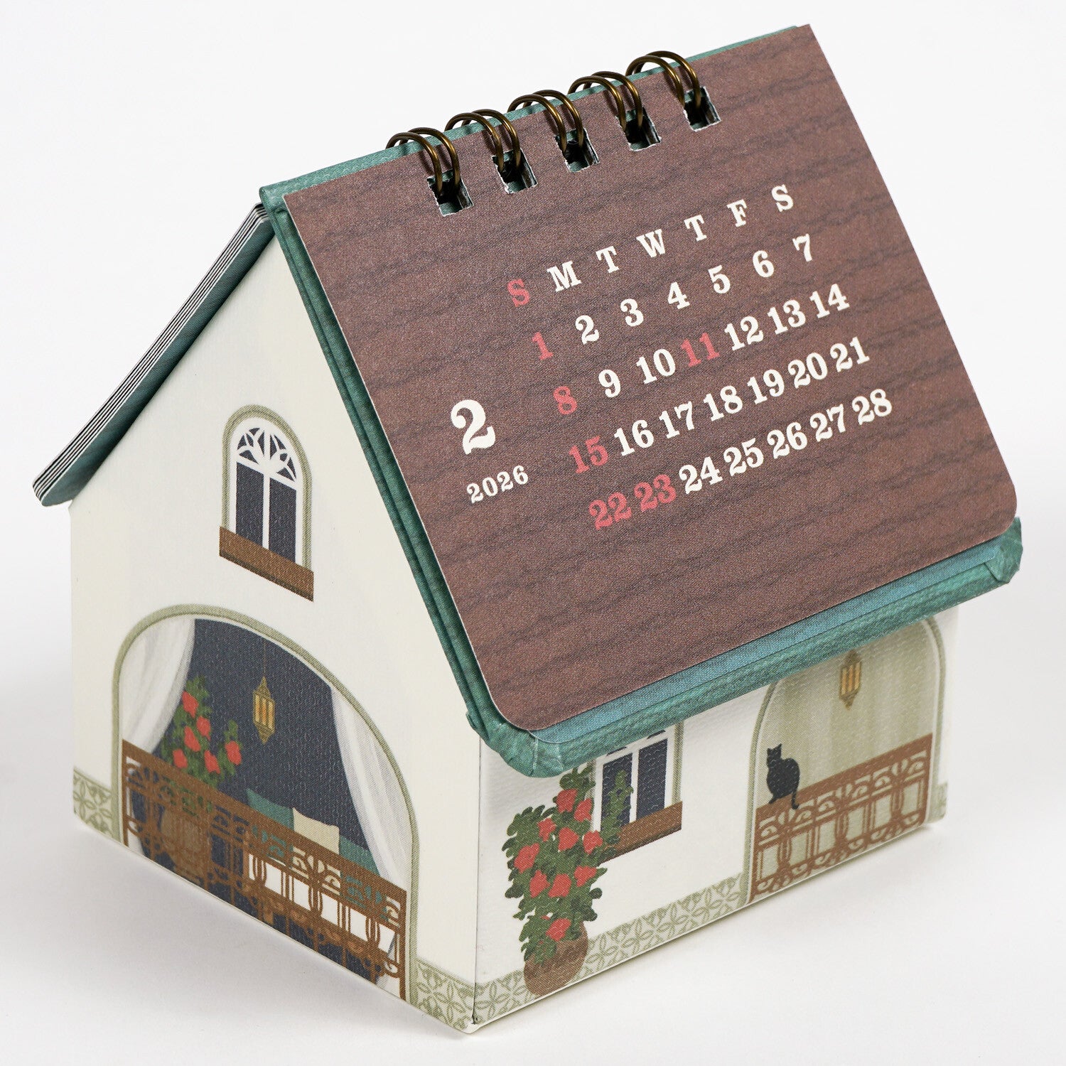 Borðdagatal 2026 - húsið