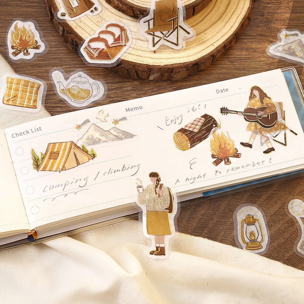 BGM 45 límmiðar í pakka - ferðalag