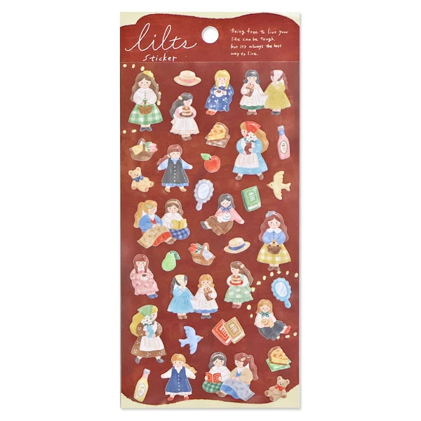 3d límmiðar - stelpurnar